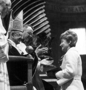 Chiara Lubich with Pope Paul VI