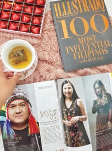 A sweet pick of Illustrado Magazine 2017: Lady Anne is included in Illustrado Magazine's 100 Most Influential Filipinos in the Gulf for 2017